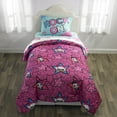 thumbnail image 3 of LOL Surprise Kids Twin Bed in a Bag, Comforter and Sheets, Teal, MGA, 3 of 9