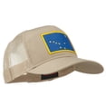 thumbnail image 5 of Alaska State Flag Patched Mesh Cap - Khaki OSFM, 5 of 5