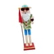 thumbnail image 4 of Figura de Papá Noel de madera de 15 pulgadas, marioneta de Cascanueces, juguete, adorno de mesa portátil para mesas, estantes, encimeras, decoración Estilo B, 4 of 10