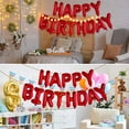 thumbnail image 3 of Happy Birthday Balloons Banner, 16 Inch Inflatable Party Decor and Event Decorations for Kids and Adults, 3D Foil Letters Reusable, 3 of 6