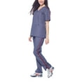 Dagacci Medical Uniform Unisex Men and Women VNeck Top Joggers Pants