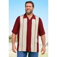 thumbnail image 3 of KingSize Men's Big & Tall Colorblock Camp Shirt, 3 of 3