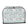 thumbnail image 2 of Lsque Rabbit Back View Print 2 Slice Toaster Cover , Kitchen Appliance Dustproof Protector , Toaster Protector Dustproof Kitchen Appliance Cover, 2 of 7