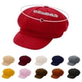 thumbnail image 3 of Beret Hats For Women Ladies Autumn And Warm Painter Dome Trend Fashion Wide Brim Sun Hat, 3 of 4