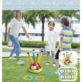 thumbnail image 4 of Juguete musical 3 en 1 para saltar, lanzar anillos Powza Powza Kids, 4 of 6