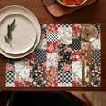 thumbnail image 5 of Pioneer Flower Floral Print Pattern Summer Placemats Table Placemats Set Of 4-Linen Kitchen Washable Placemats Table Mats 12x18 Inch Non-Slip Heat Resistant, 5 of 5