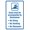 Warning Sign 5, variant on Guest Must Be Accompanied By Homeowner Sign - 8"x12", Metal Security Decor for Home, Business, Yard, Easy to Mount