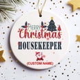 thumbnail image 2 of 2025 Coworkers Christmas Tree Decorations for Office Ceramic Ornament Gift Ideal for Women Coworker,Friends,Teachers,Work Bestie, Housekeeper Ornament L5Oo9I (Housekeeper), 2 of 4