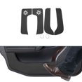 thumbnail image 1 of Pegatina antichoque de cuero para puertas de automóvil Unique Bargains para Nissan NV200 2000-2020, protector de borde lateral de puerta, accesorios interiores, negro, 2 piezas, 1 of 6