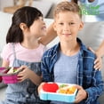 thumbnail image 4 of wqlpp-Mini Freezer Ice Packs for Lunch Boxes - 4-Pack Cute Small Ice Blocks for Cool Bags and Kids Lunch Box – Reusable Animal Freezer Blocks for Kids Lunch Cool Boxes Bags with 10 Food Picks, 4 of 4