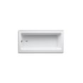 thumbnail image 6 of Kohler K-837 Bellwether 60" Alcove Soaking Tub - White, 6 of 7