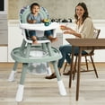 thumbnail image 6 of Tolead 15-in-1 Baby Highchair & Activity Center, 15-in-1 Convertible High Chair with Green, 6 of 7
