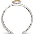 thumbnail image 2 of Sterling Silver Yellow & Black Enameled Smiley Toe Ring Made In Thailand qr826, 2 of 5