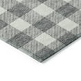 thumbnail image 4 of Addison Rugs Chantille Indoor/Outdoor Transitional Plaid Gray Washable Rectangle Rug, 2'6" x 3'10", 4 of 6