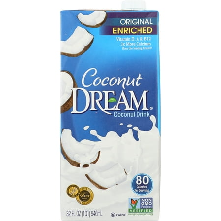 (2 pack) (2 pack) Coconut Dream Enriched Original Coconut Milk, 32 fl oz