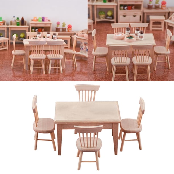 Hililand chaise de bureau de maison de poupée 10pcs 1:12 Miniature Dollhouse Meubles Chaise Hililand chaise de bureau de maison de poupée 10pcs 1:12 Miniature Dollhouse Meubles Chaise