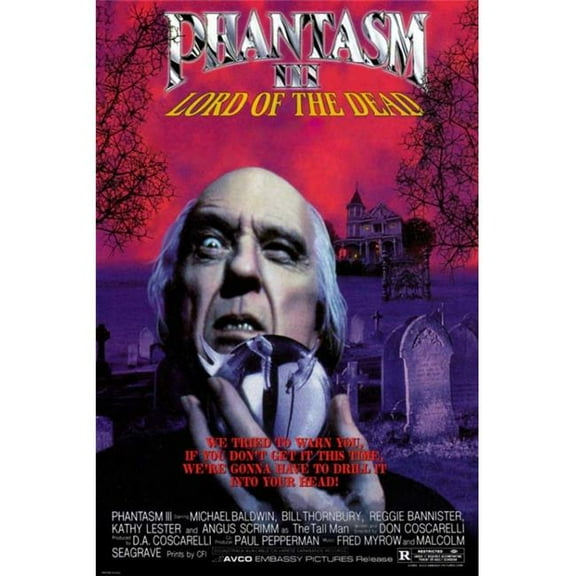 Posterazzi Phantasm 3 Movie Poster - 27 x 40 in.