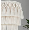 thumbnail image 2 of EL CLASICO OVERSEAS Boho light, Fringe Chandelier, Tassel Lamp Shade , Macrame Chandelier, 2 of 2