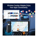 thumbnail image 2 of "Carplay Adaptador Inalámbrico 2 En 1 Para iPhone Y Android  Lab.g negro ", 2 of 5