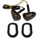 thumbnail image 1 of 1 Pair Motorcycle Turning Light 12V LED Turn Signals Light Shift Lights Blinker Indicator for Honda Grom MSX125 MSX 125, 1 of 5