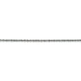 thumbnail image 3 of Primal Gold 14 Karat White Gold 1.7mm Ropa Chain, 3 of 7