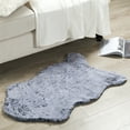 thumbnail image 4 of Home Soft Things Heavy Faux Fur Rug - Black - 24" x 36", 4 of 8