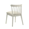 thumbnail image 3 of 2-Piece Dining Side Chair Set Rustic Modern Farmhouse Design Vintage Inspired Kitchen or Dining Room Use Durable Wood Construction Quick Assembly, 3 of 9