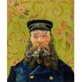 thumbnail image 2 of Van Gogh, Vincent 12x14 White Modern Wood Framed Museum Art Print Titled - The Postman (Joseph Roulin) (1888), 2 of 4