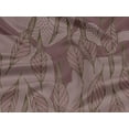thumbnail image 5 of oneOone Rayon Dark Rose Brown Fabric Leaves Diy Clothing Quilting Fabric Print Fabric By Yard 56 Inch Wide-QOY, 5 of 5