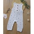 thumbnail image 2 of Newborn Baby Girl Boy Clothes Romper Jumpsuit Solid Outfits Set, 2 of 5