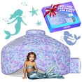 thumbnail image 1 of Carpa inflable Skywin Fort para niños Playhouse Mermaid, 1 of 7