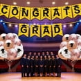 thumbnail image 4 of Creatine Graduation Party Complete With Banner Balloons Cap Tassel For Celebration, 4 of 5