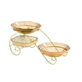 thumbnail image 1 of Plato Divisorio de Postre Amarillo Perfecl de 3 Niveles, 1 of 8