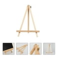 thumbnail image 3 of EeaseCA 2pcs Small Tabletop Wood Display Rack Mini Easel Photo Frame Tripod Bracket, 3 of 8