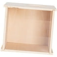 thumbnail image 3 of jinwen DIY Wooden Hamster Digging Box Clear Acrylic Viewing Panel Multipurpose Stable Structure Easy to Assemble with Lid Enclosure Size S, 3 of 9