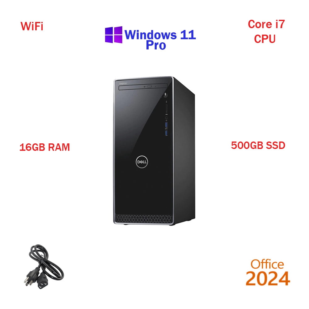 Dell, Small Desktop, 3030S, Intel Core i5 14400, 16GB RAM, 1TB SSD