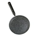 thumbnail image 5 of 1 sartén antiadherente de piedra Maifan, sartén para tortilla, sartén con revestimiento antiadherente, sartén para huevos, utensilios de cocina, accesorios para el hogar (negro, 8 pulgadas), 5 of 5