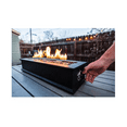 thumbnail image 4 of Loom X 28 in. W x 5.75 in. H Outdoor Rectangular Black LP Gas Tabletop Fire Pit, 4 of 5