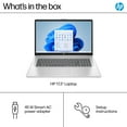 thumbnail image 4 of HP 2025 Business 17 inch FHD Laptop, AMD Ryzen 5 7430U Processor (Beats i5-1235U), 16GB RAM, 512GB PCIe SSD, 17.3" 1080p IPS Display, Webcam, WiFi 6, Bluetooth 5.3, Windows 11, XtreDura USB Drive, 4 of 5