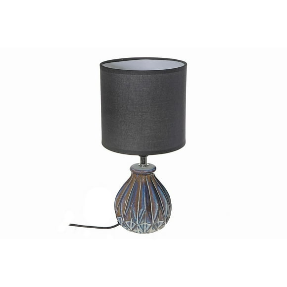 Ceramic Table Lamp With Shade Origami Black