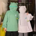 thumbnail image 3 of Couples Wear Frog Pullover Sweater Women, 3 of 6