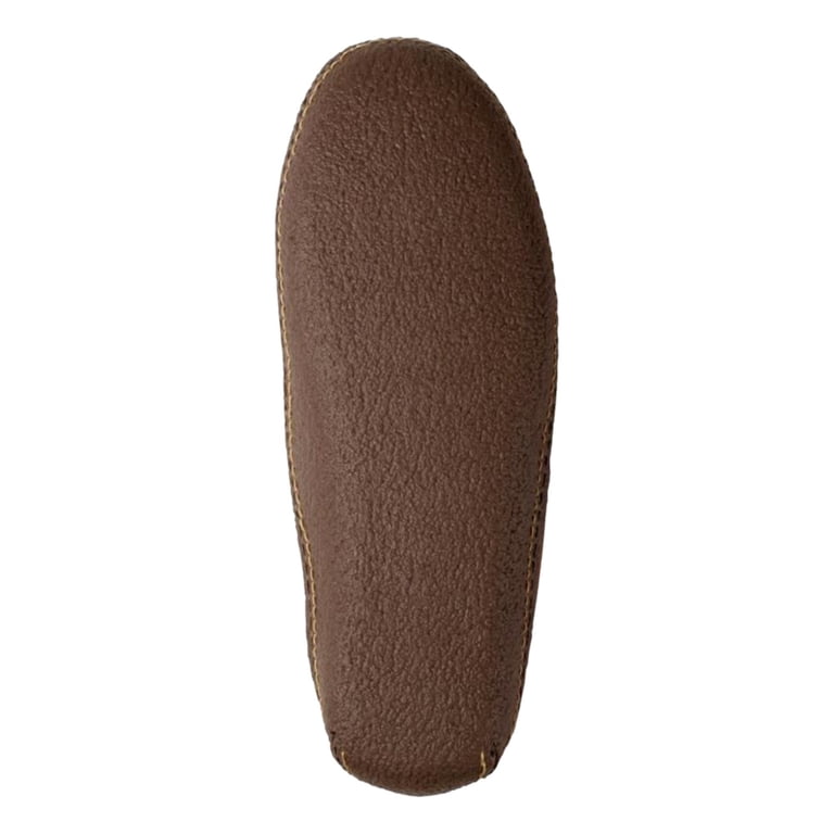 L.L.Bean Slipper Moc Flannel-Lined Acorn 212164-BRN Men\'s Size 13 Medium L.L.Bean Slipper Moc Flannel-Lined Acorn 212164-BRN Men main image 2