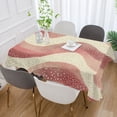thumbnail image 2 of Yayeee Tablecloths for Rectangular Tables 60 x 90 inch Party Table Cover, Soft Pink Pattern, 2 of 6