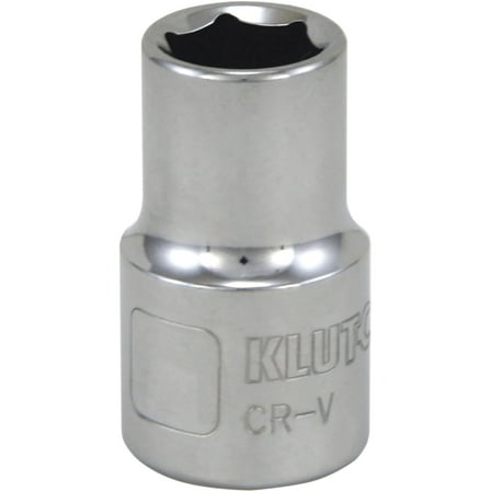 Klutch Socket, Metric, 13mm, 1/2in.-Drive, 6-Pt.
