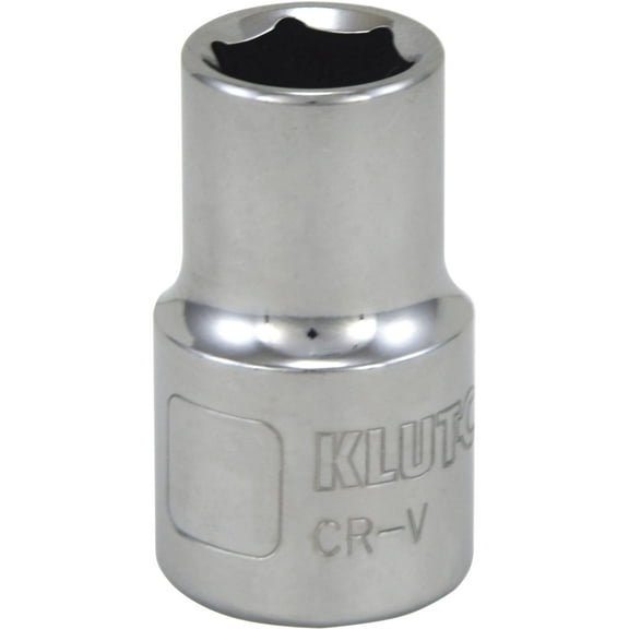 Klutch Socket, Metric, 13mm, 1/2in.-Drive, 6-Pt.