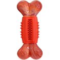 thumbnail image 1 of Bone Rubber Teeth Stick Beef Flavor wear-Resistant bite Cleaning Dog Toy (Color : Red), 1 of 5