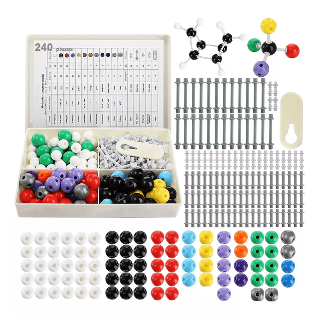 "Kit De Modelo Químico De Estructura Molecular Atómica "