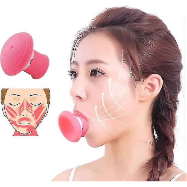 2-pack face exerciser, jaw exerciser, V-shaped face firming yoga