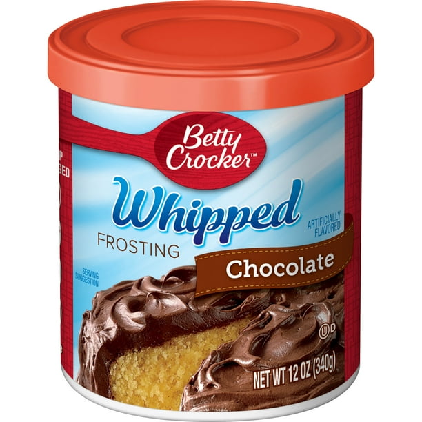 Betty Crocker Whipped Chocolate Frosting, 12 oz Box