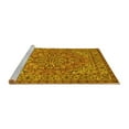 thumbnail image 2 of Ahgly Company Machine Washable Indoor Rectangle Persian Yellow Traditional Area Rugs, 7' x 9', 2 of 4